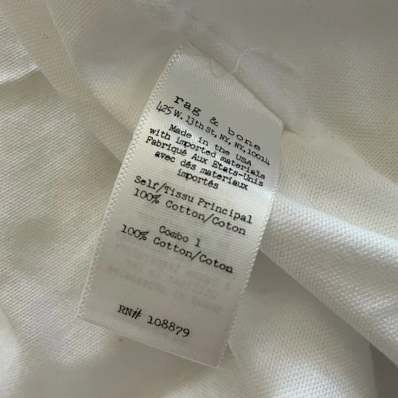 NWT Rag & Bone Kent Sleeveless Button Down Shirt - sz S - Picture 5 of 6